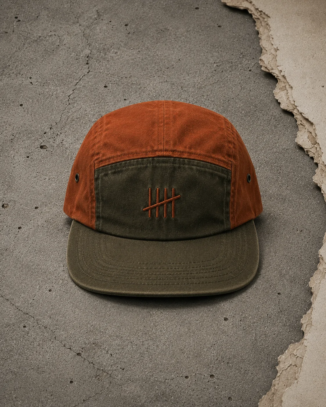 TALLY 5-PANEL CAP